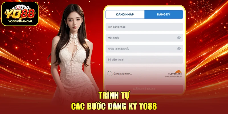 Trình tự các bước đăng ký YO88